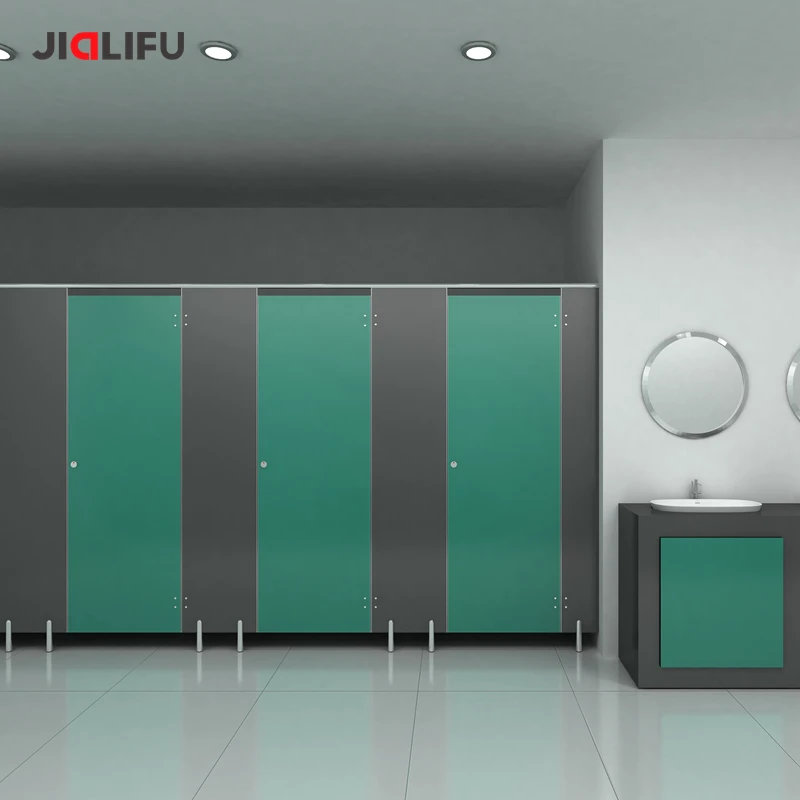 Waterproof Airport 304 Stainless Steel 28 Series Accessories Hpl Bathroom Partition