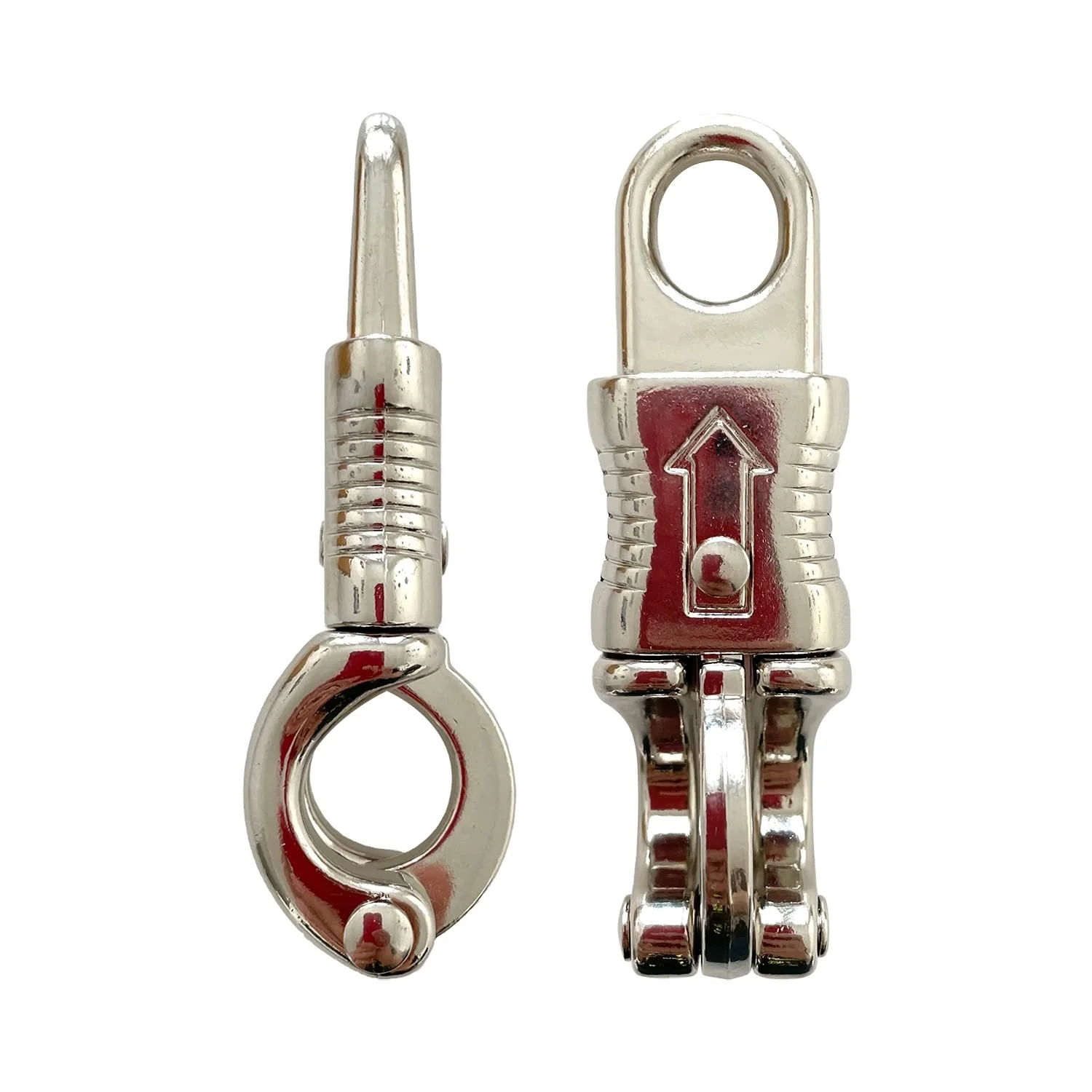 Zinc Alloy Nickel Plated Panic Snap Hook, Equestrian Horse Panic Snap Hook,Quick Release Panic Snap Hook