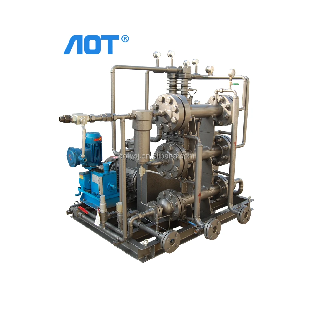 H2 Hydrogen Booster Compressor 100% Purity Oil Free Diaphragm Compressor