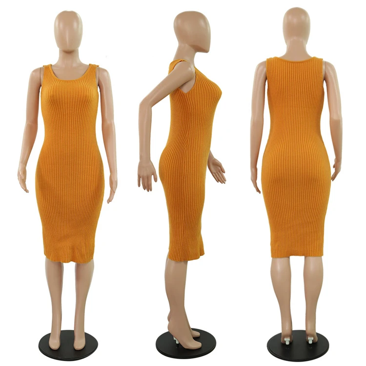 P6273-fashion turtleneck long sleeve knit sweater dress set 2 piece fall sets woman sweater suit