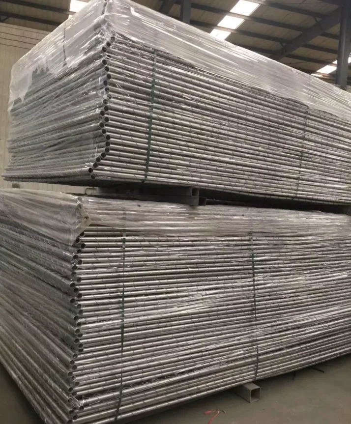 high quality 6x10 Foot Chain Link Fence Panel Barrier Base   temporary fence panels for construction site