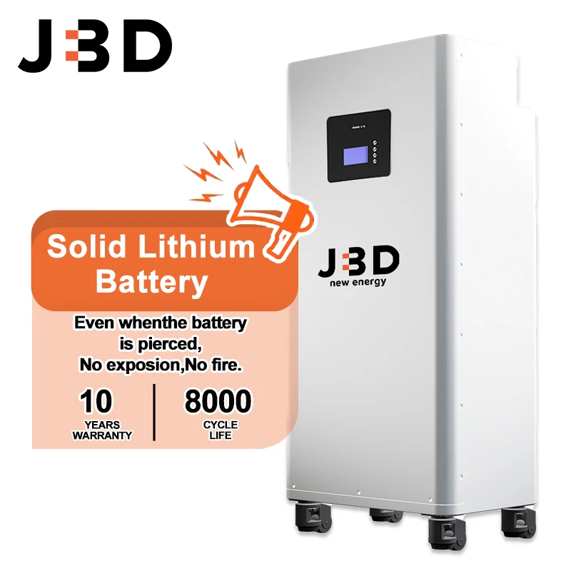 JBD 10000 cycle 51.2V 15Kwh 10Kwh 5Kwh for solar energy storage lithium stackable Vertical battery 100Ah 280Ah LiFePO4 batteries