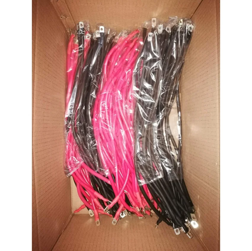 High quality AWG6 car battery connect cable with SC16-6 crimp