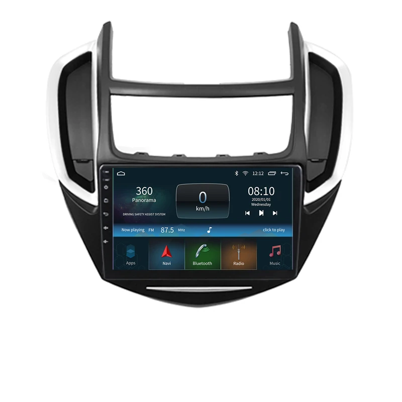 Хороший дизайн 4G 64G Восьмиядерный 9 дюймов с Авто Радио Android Gps Навигация Аудио плеер для автомобиля Chevrolet TRAX 2014 2015 2016