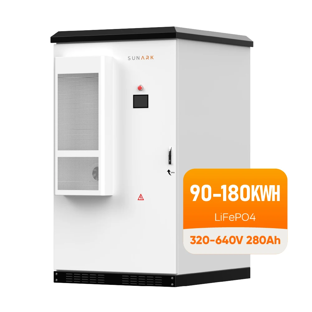 Контейнер Sunark литий-ионный аккумулятор 90Kwh 100Kwh 180Kwh коммерческий промышленный Суперконденсатор