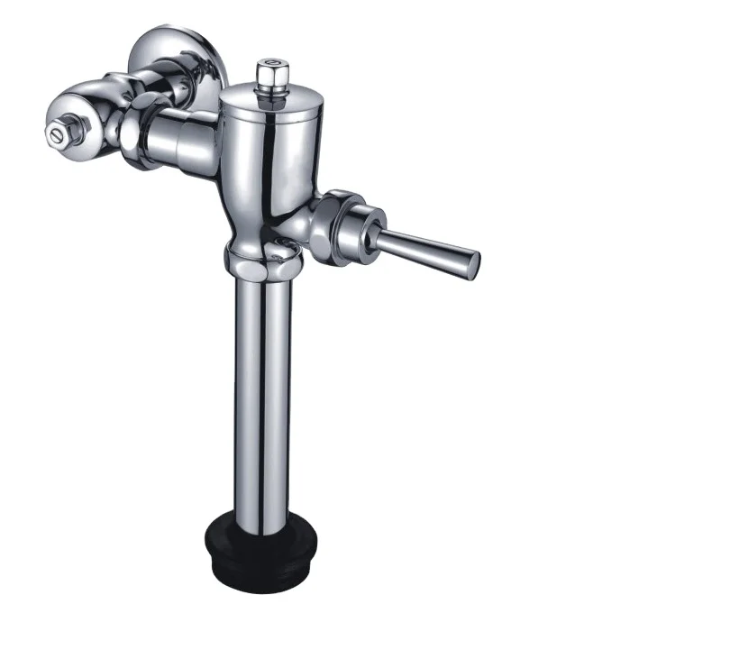 Factory Supply High Quality Popular Brass Material Toilet Manual Flush Valve For Urinal