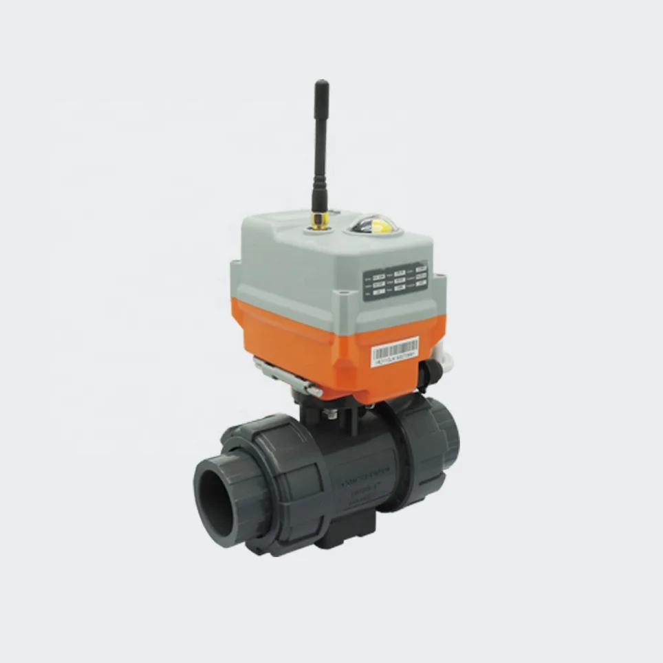 DN25 AC220 wifi type YDKL plastic mini electric actuator ball valve