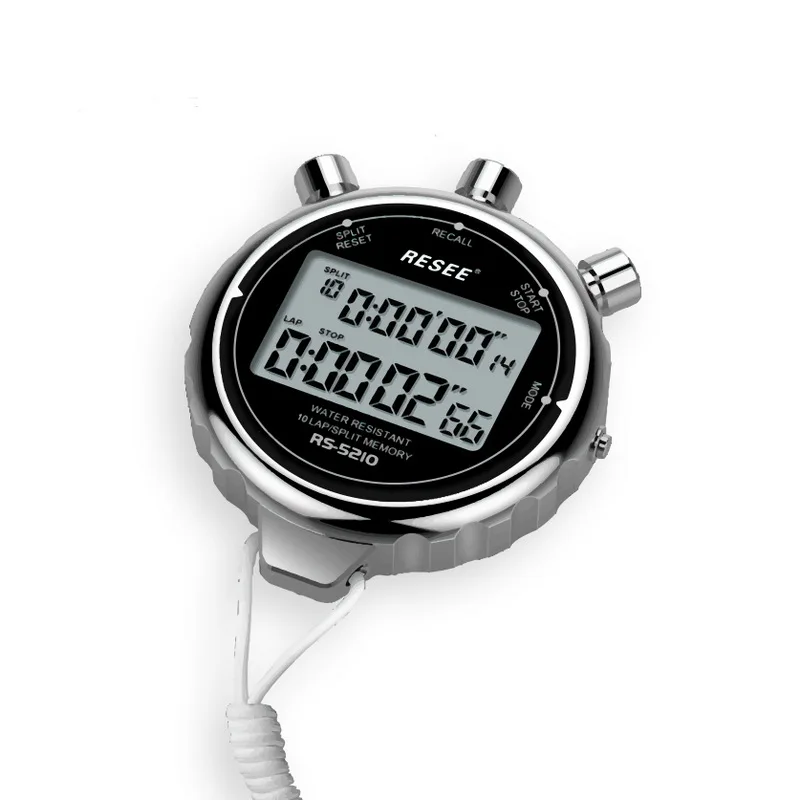 Hot Selling High quality custom Stop Watch logo Digital Metal cheap stopwatch timer