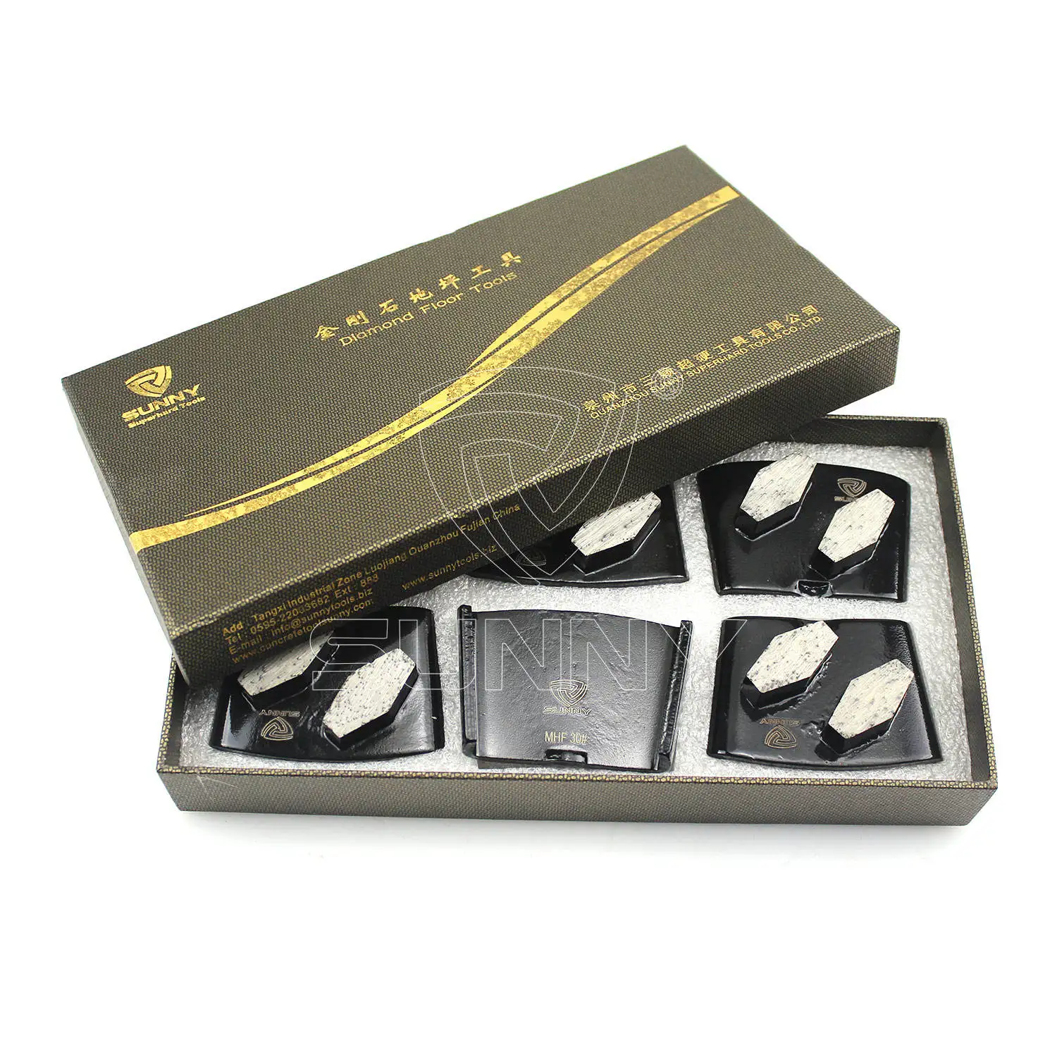 EZ change Velcro Adapter/Factory custom wholesale Two Bar EZ Change Diamond Grinding Tool For Concrete