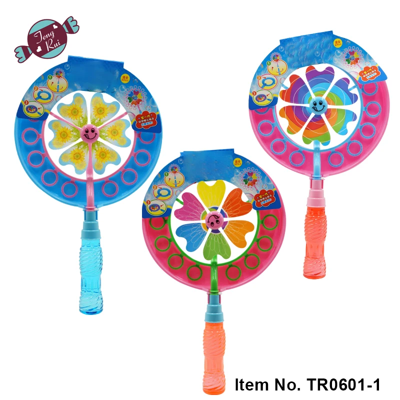 Newest Hot Sale 2 in 1 Windmill Bubble Maker Toy summer toy for kids