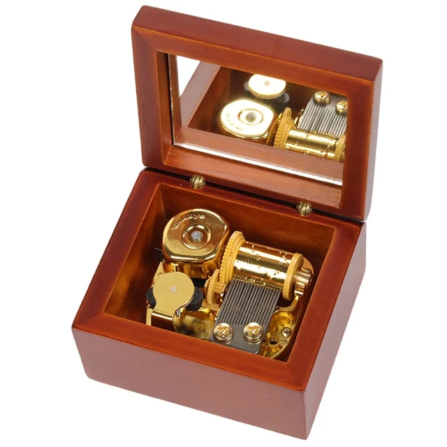 New Creative Wholesale Customizable Small Vintage Music Box