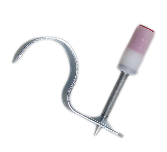 Factory supplier SPX Powered Pin with Metal Pipe Climp   Nitrocotton Integrated roofing nails for  gun  tool