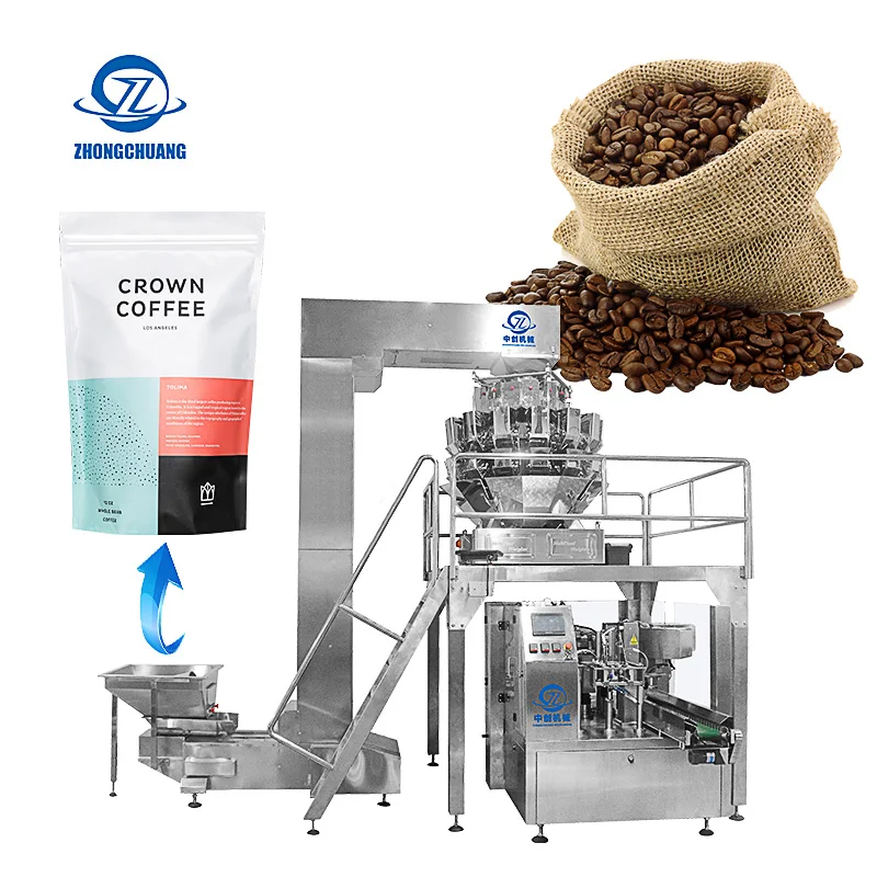 Manufacturing Machinery Packaging Hot Sale Bag Pack Pouch Granule Automatic Weighing Pet Dog Food Packing Machine Price