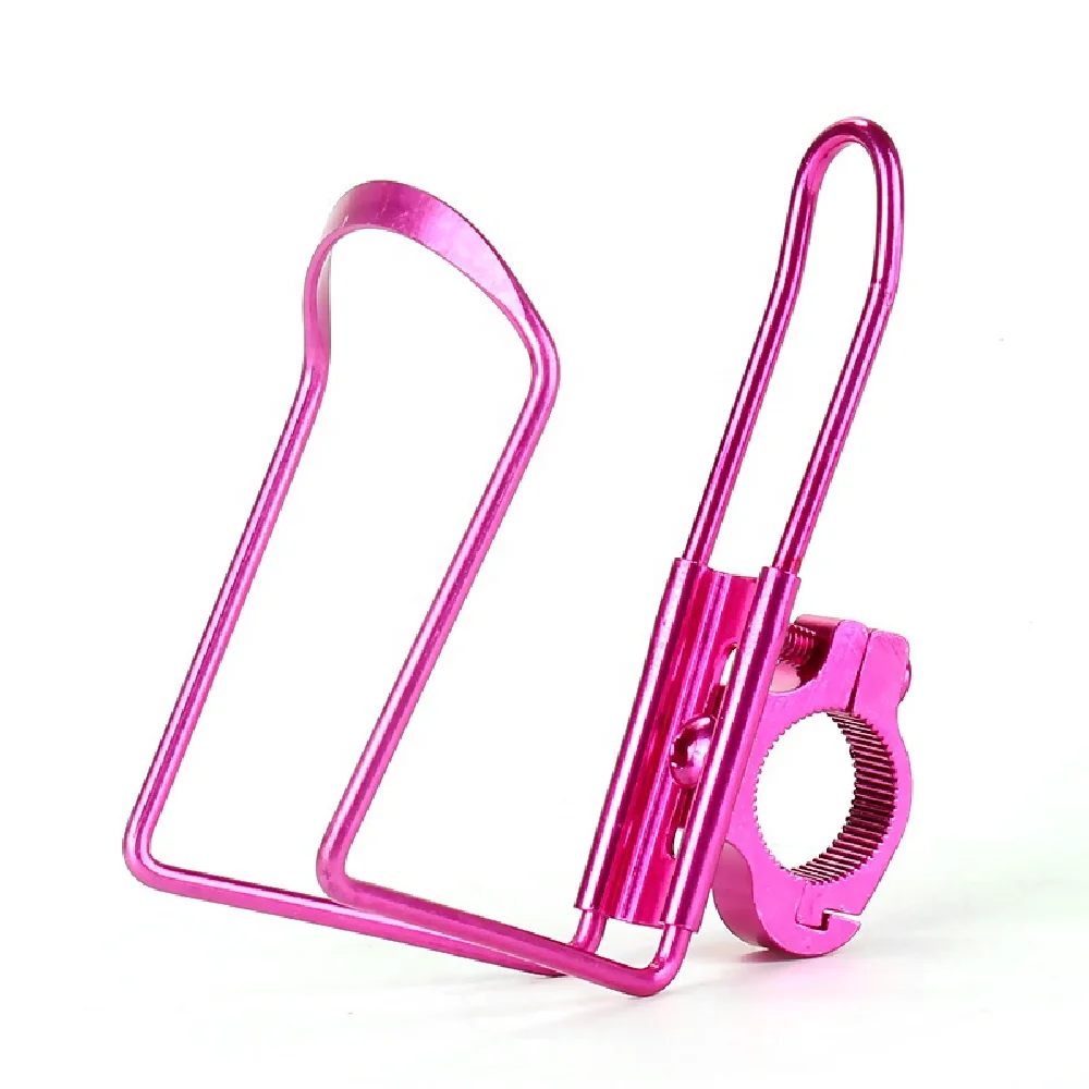 Универсальный металлический горный велосипед бутылку воды кронштейн алюминиевый уход за кожей лица маска Велосипедный спорт мотоцикл чашка с соломкой Питьевая Бутылка Держатель