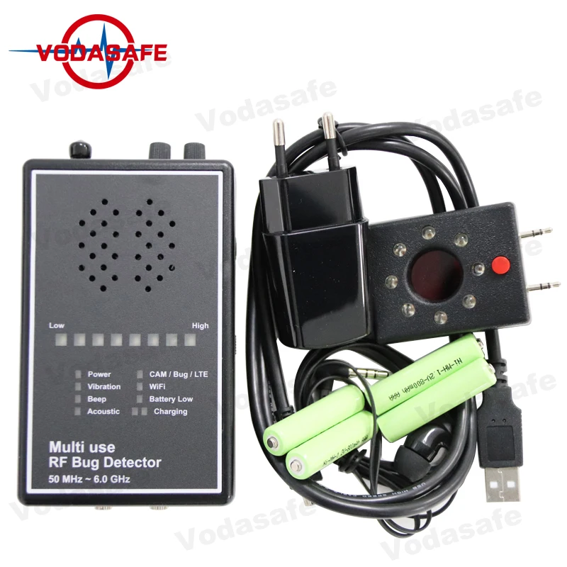 Multi-function RF Bug detector WiFi Signal detector Audio signal verification camera detector