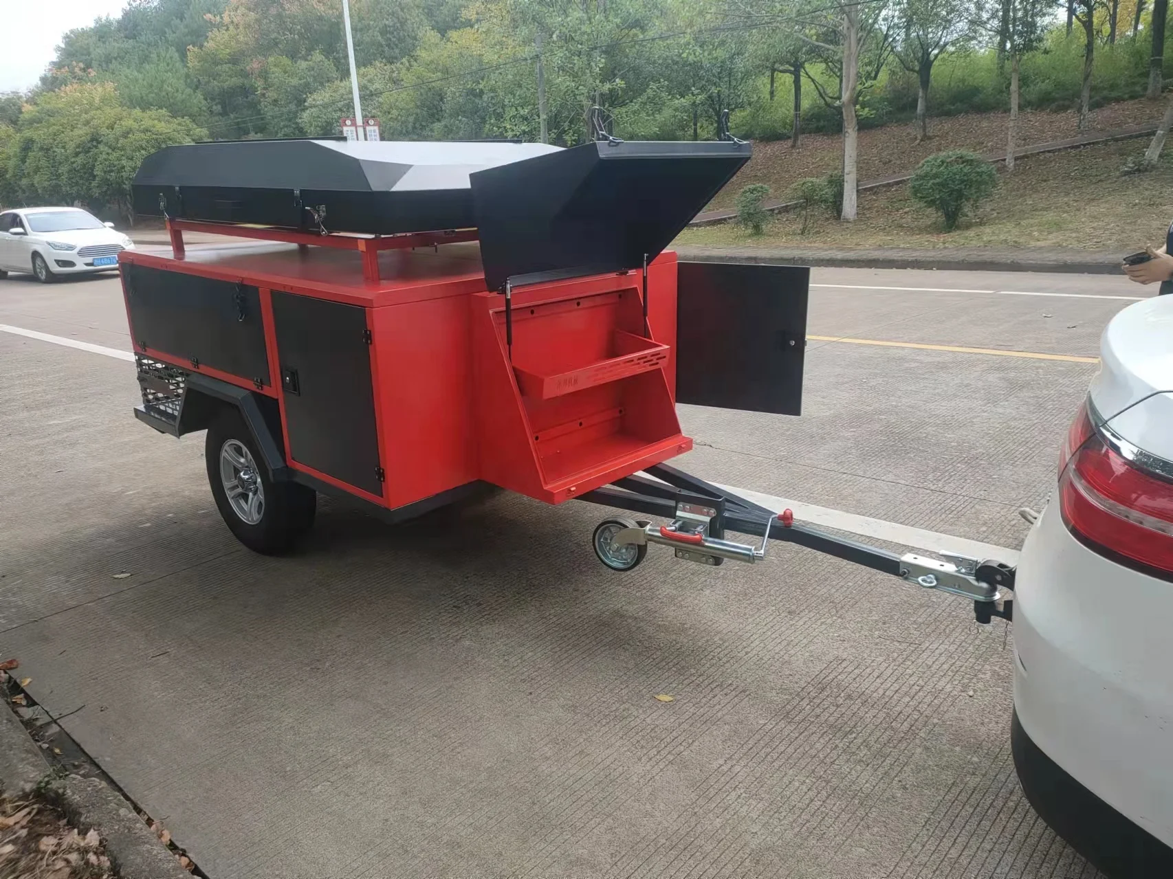 Trailer Waterproof White Travel PVC Camper Frame Aluminum  Motorhome Control Quality Size