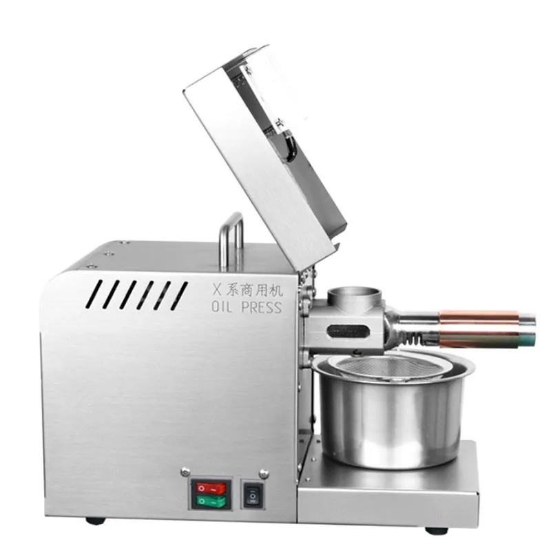 Stainless Steel Household Oil Press Machine Wholesale Oil Presser For Peanuts Sunflower Seeds