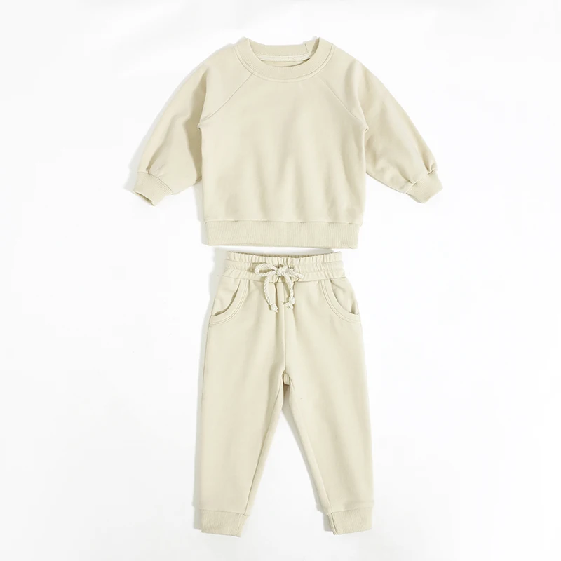 Special Design Kids Clothing Wholesale Customized Top With Pant Two Piece Set For Baby Wear Organic Cotton Clothing