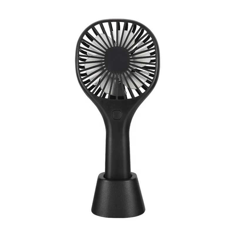 
2021 Upgraded Small Desk Mini Fan with Battery Rechargeable Portable Handheld Personal USB Fan with 3 Speed Strong Wind 