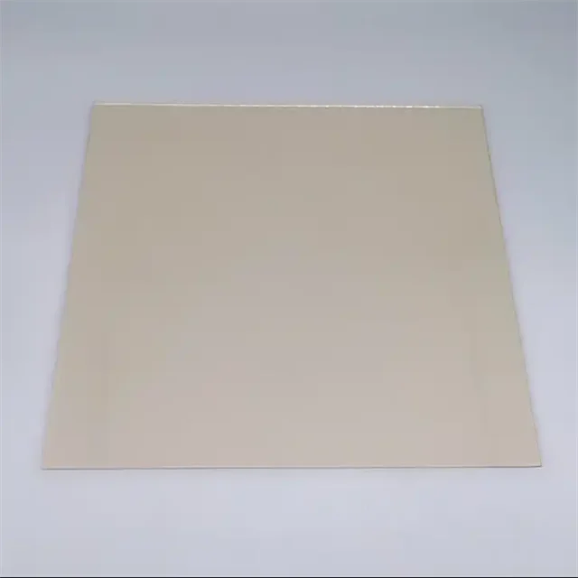 4mm 5mm Black Transparent Ceramic Glass