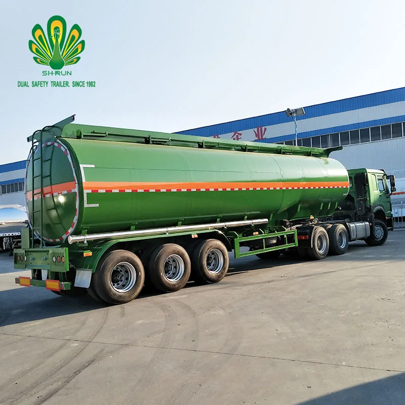 35 cubic capacity liquid transportation special tank semi-trailer