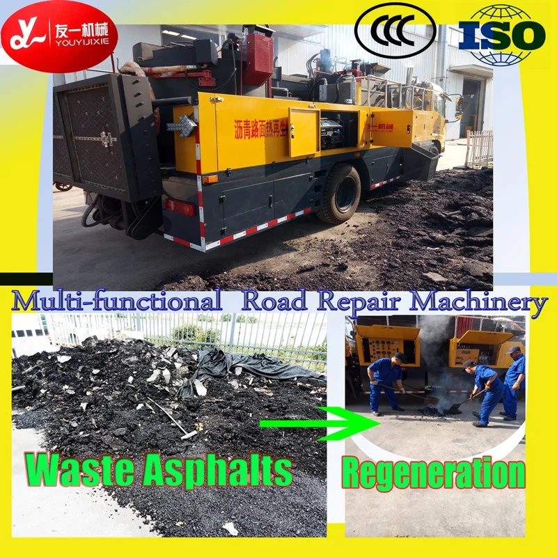 YOUYI Asphalt concrete mixer multi-function Intelligent operation Pavement potholes filling