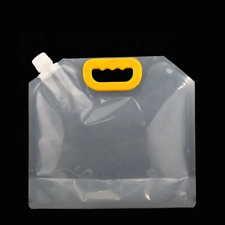 
Stand Up Pouch With Spout Filling Machine Foldable Drinking Water Bag 
