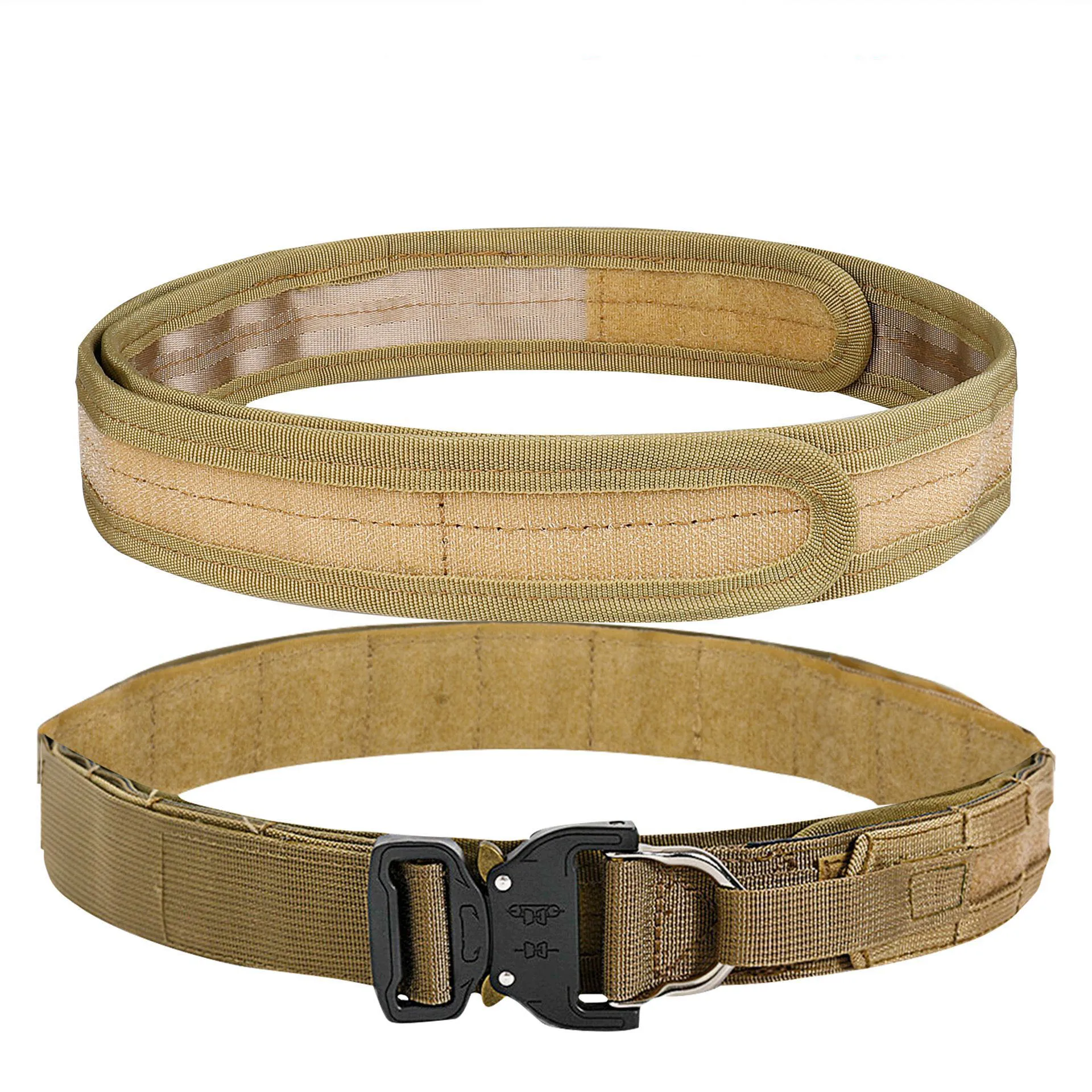 Custom High Quality Automatic belt Buckle Security Belt Tactical Outdoor Tactical Belt With Magnetic Buckle