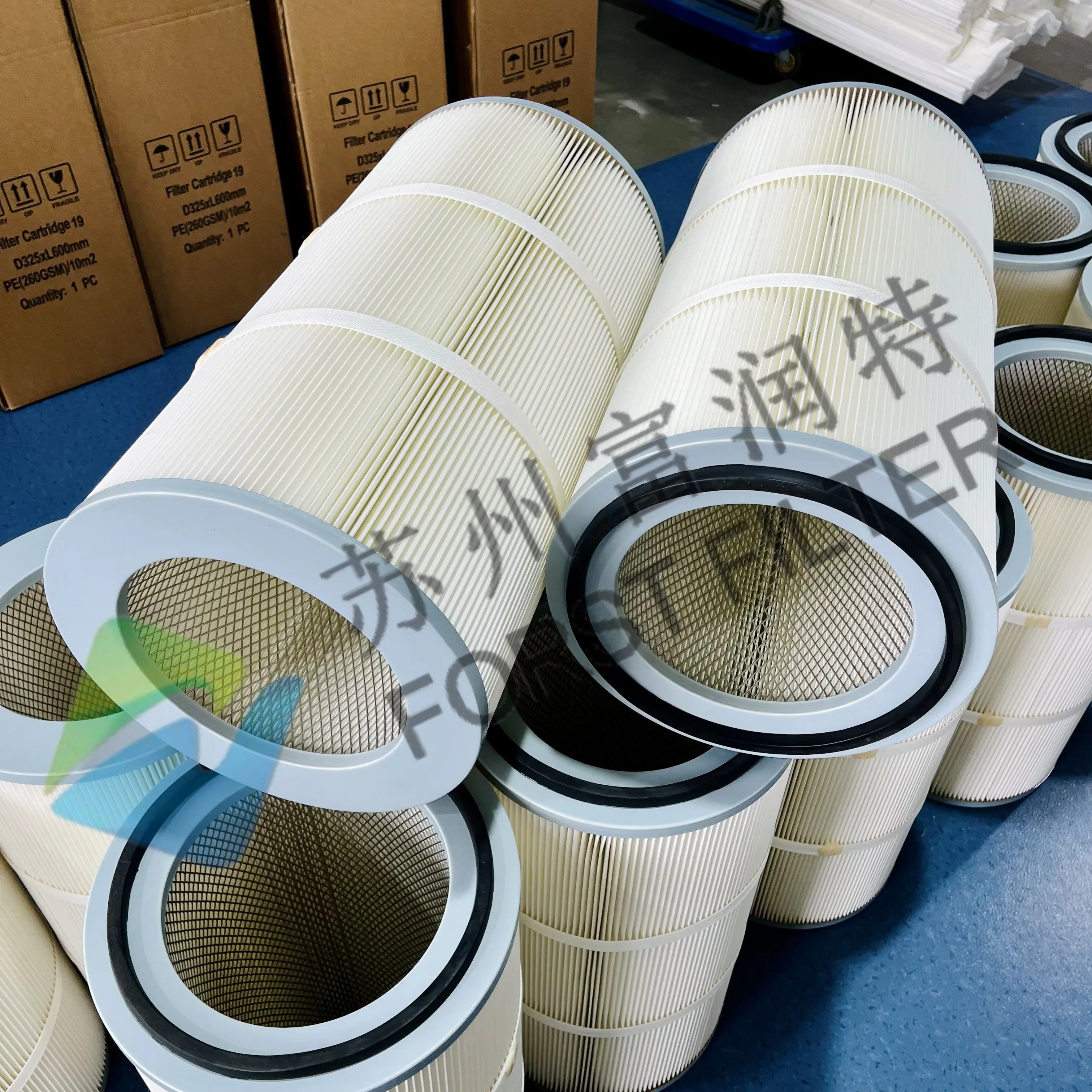 Suppliers Making Pleated Clean Purifiers Industrial For Dust System Element Air Filter Cartridge