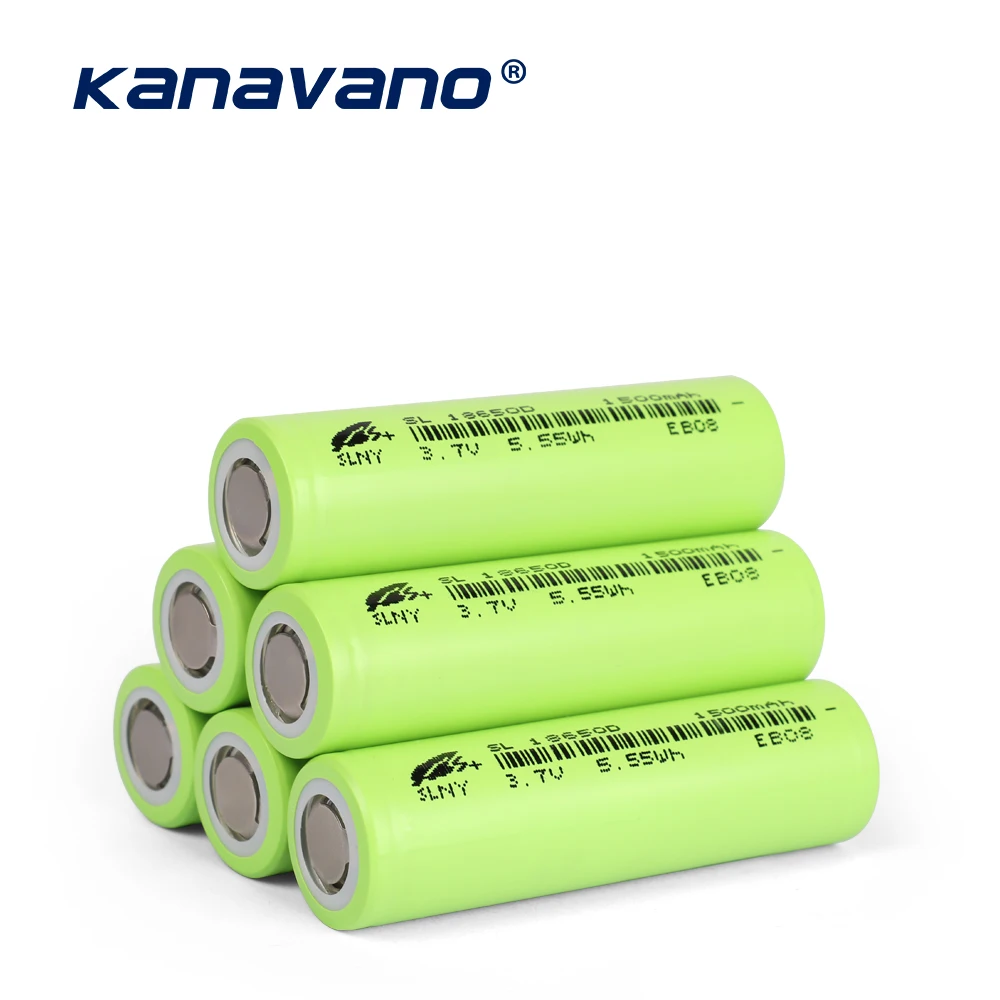 High Capacity Li-ion 3.7v 1500mah 5c 18650 lithium battery