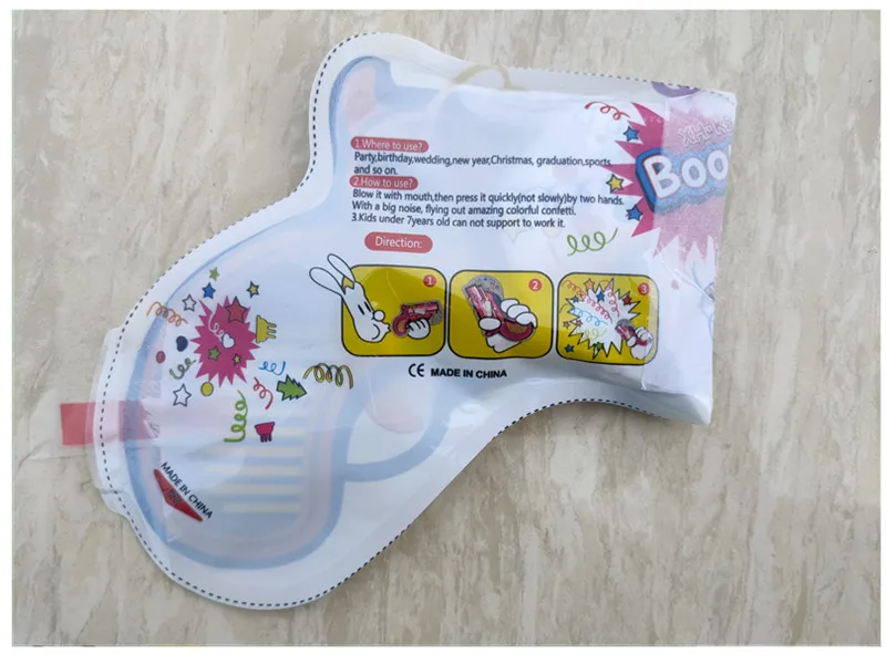 Handheld fireworks air inflation fireworks Hot product Funny Party Hand Wedding Atmosphere Decoration Confetti Fireworks