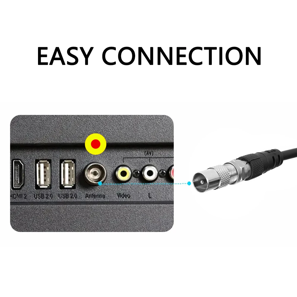 Factory Price Antenna 360 Degree Active Receiver Yagi Telecom Antenna for TV Signal Reception