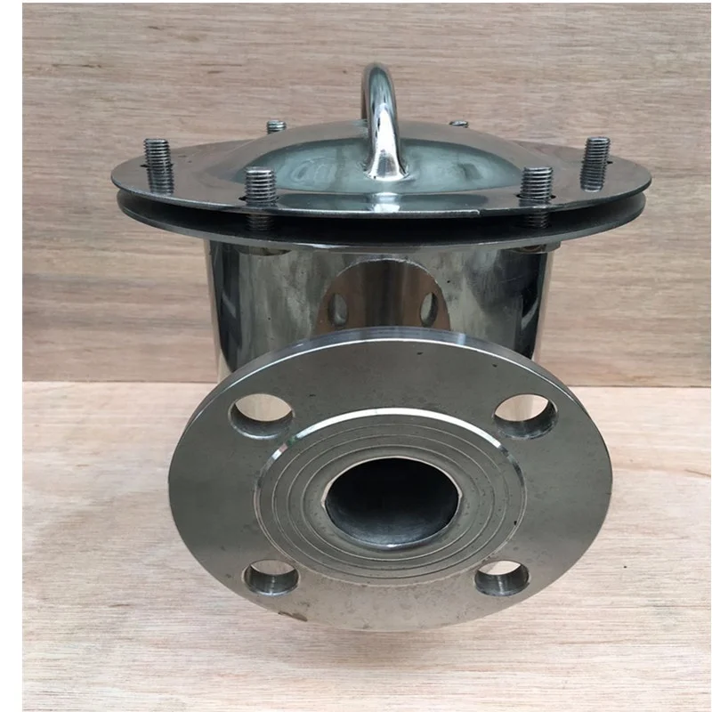 Swimming pool stainless steel 304/316 side-mount hair collector