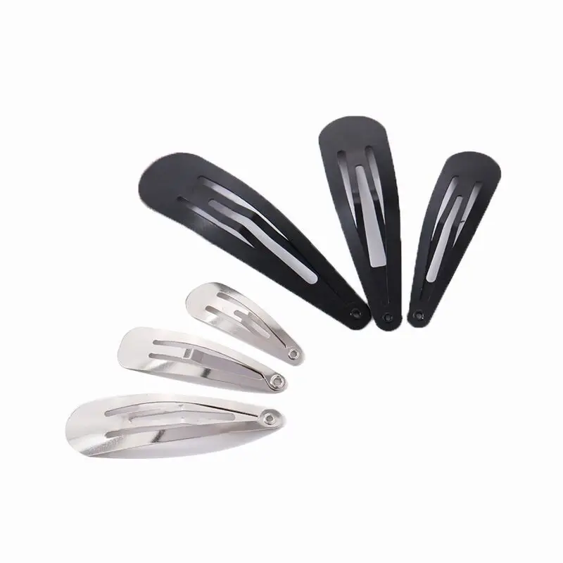 All kinds of metal hair snap clip barrette for girls