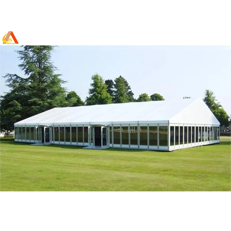 Factory Price Clear Tent 10x20 15x20 15x30 20x30m Transparent Marquee Tent Church Wedding Reception Events Frame Tent
