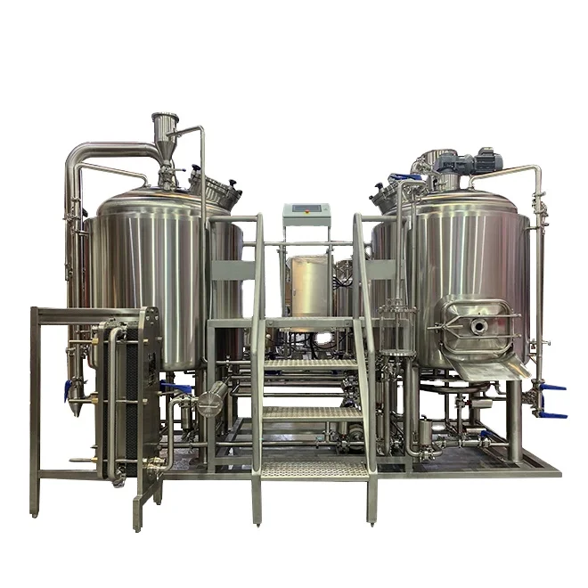 Beer equipment brew plant cost with 3 bbl 5 barrel stainless steel brewing system