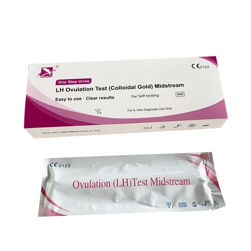 DEEPBLUE High Quality LH Ovulation Midstream Medical Supplies Diagnostic Test Kit With Discount For you