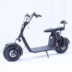 Max Speed 40km/h Wide Tire Electric Scooter Fashionable Citycoco Scooter with Seat