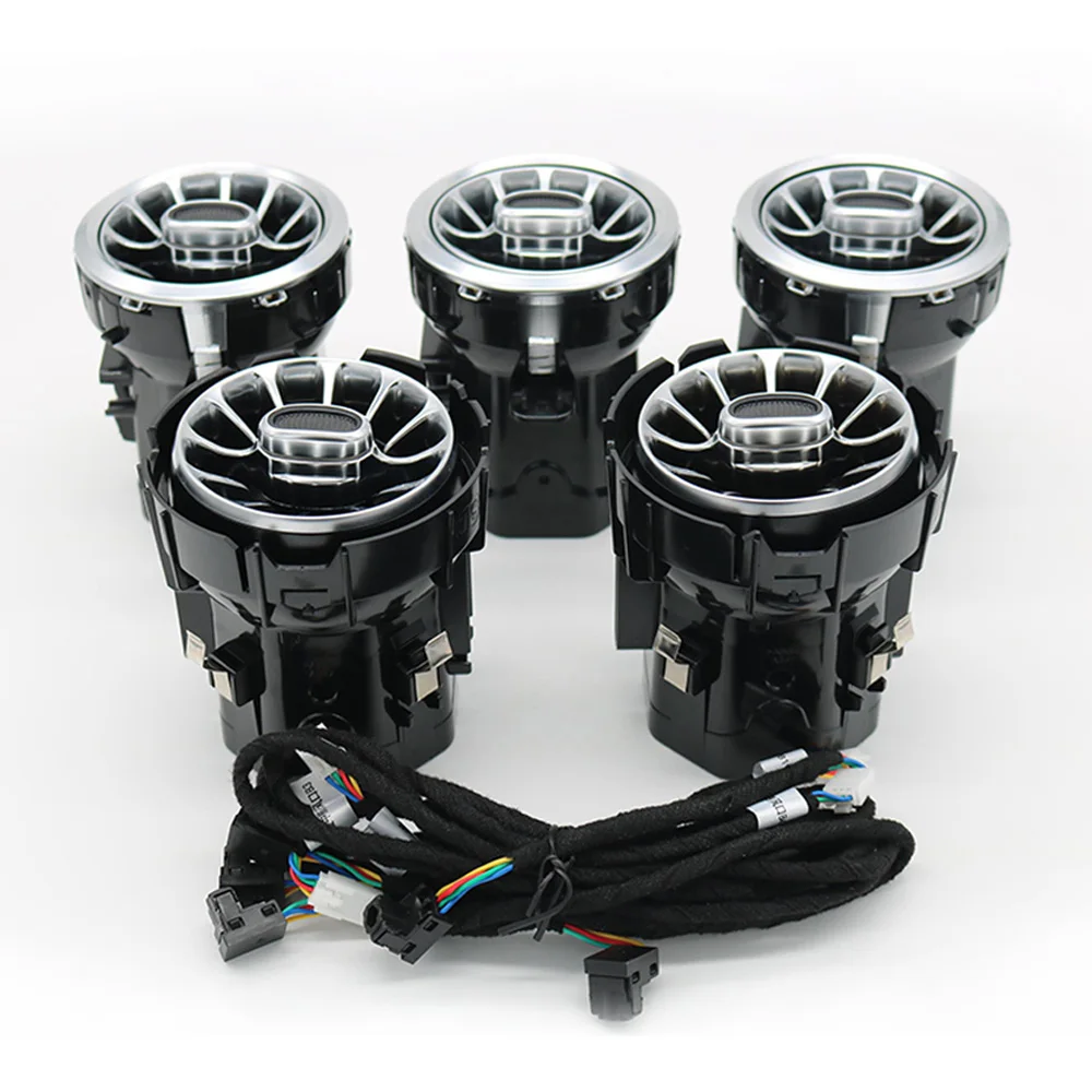 Air vent outlet with ambient light for  G class 64 colors with Multi-colour