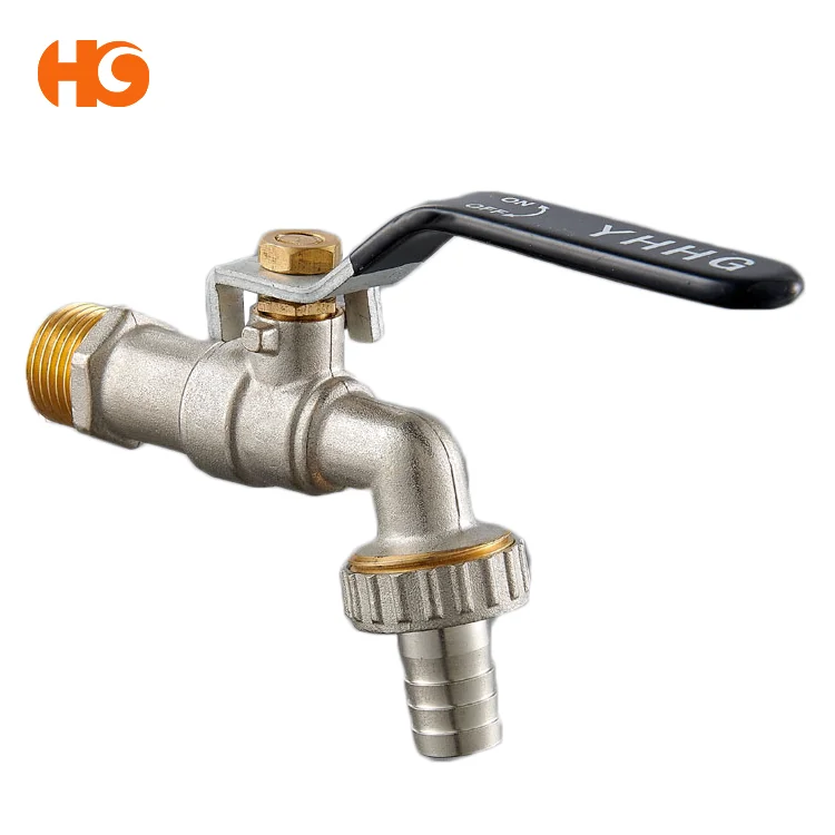 High quality good price brass bibcock with iron handle from Yuhuan Taizhou