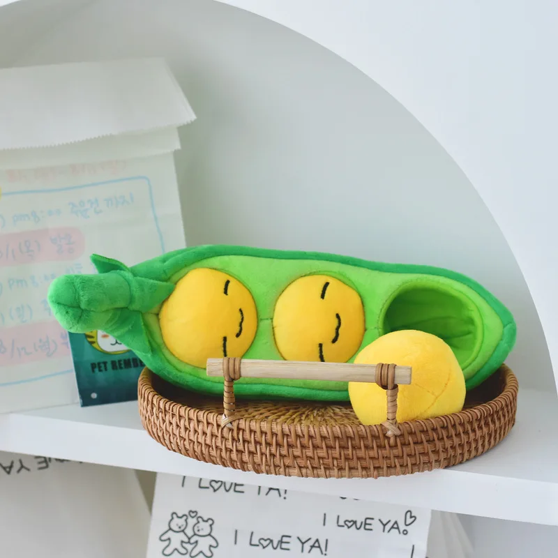 Amazon Hot Sale New Interactive Ring Paper Toys Tibetan Food Pet Toy Peas Peanut Durable Dog Squeaky Toys