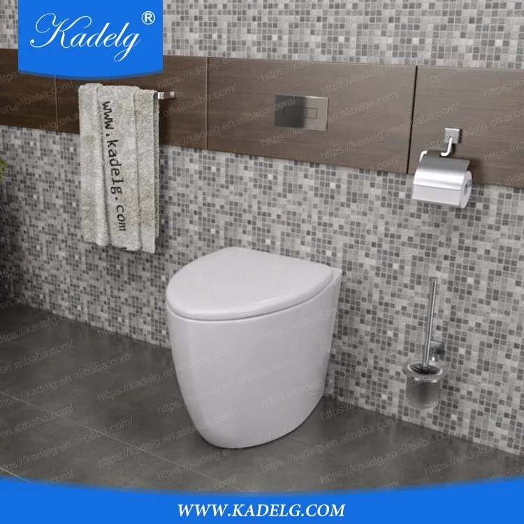 
Factory Price Sanitary Ware Modern Human Water Flush Toilet without Cistern 