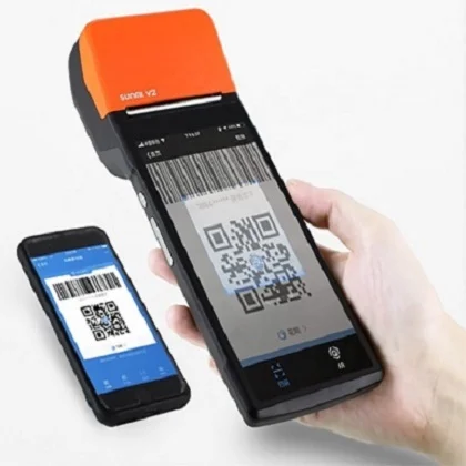 
Android POS system machine With Thermal Printer SUNMI V2 POS System all in one 