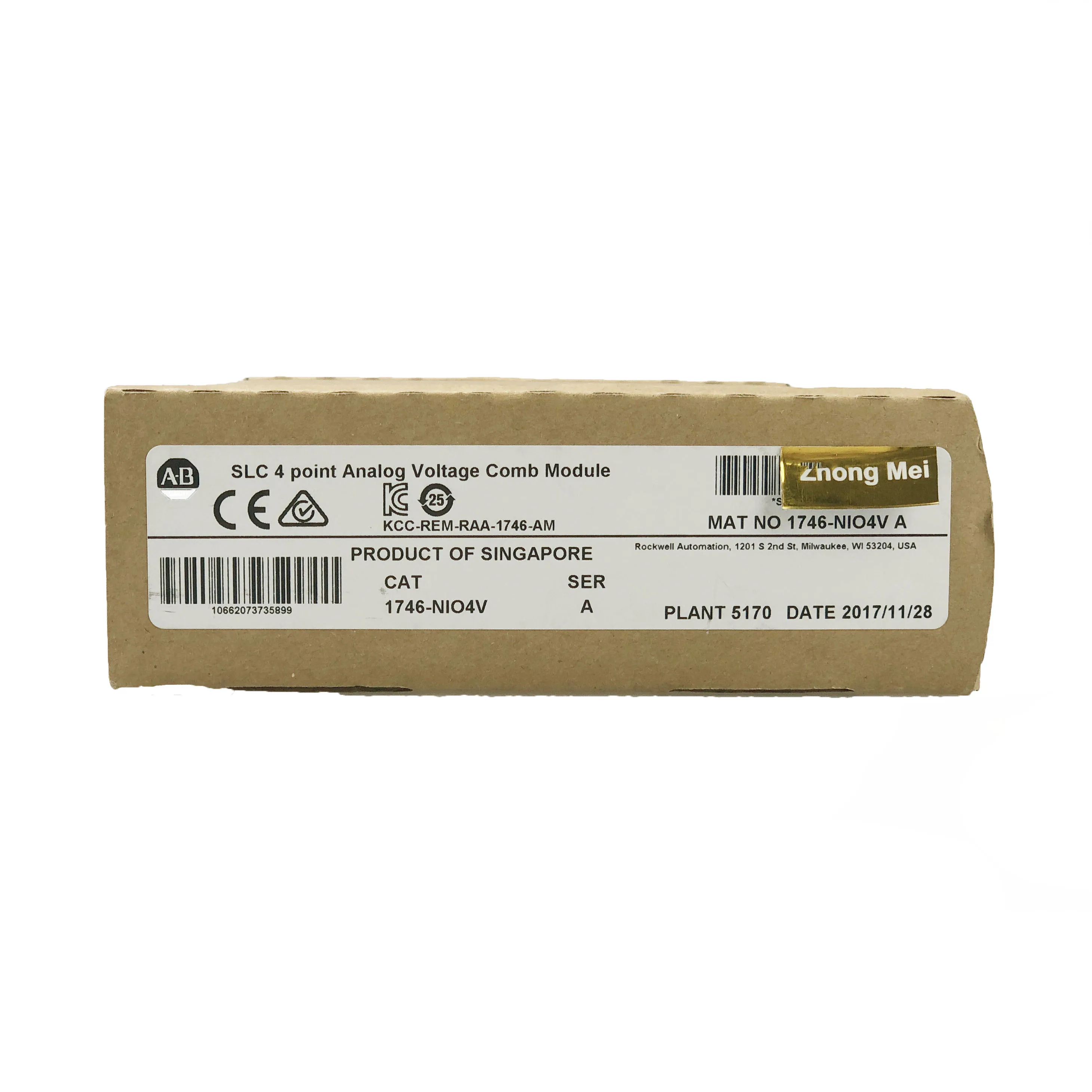 HOT SALE 1746-NIO4V plc controller 1746-NIO4V programmable logic controller AB 1746-NIO4V PLC