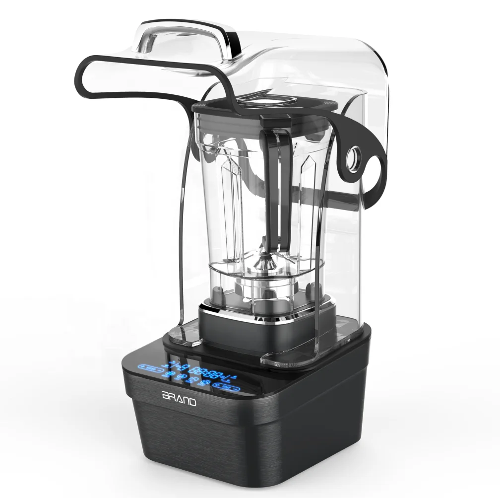 Commercial Quite Blender Ice Smoothie Maker Multifunctional Free Spare Parts Electric Plastic 2024 Industrial Heavy Duty 2800W
