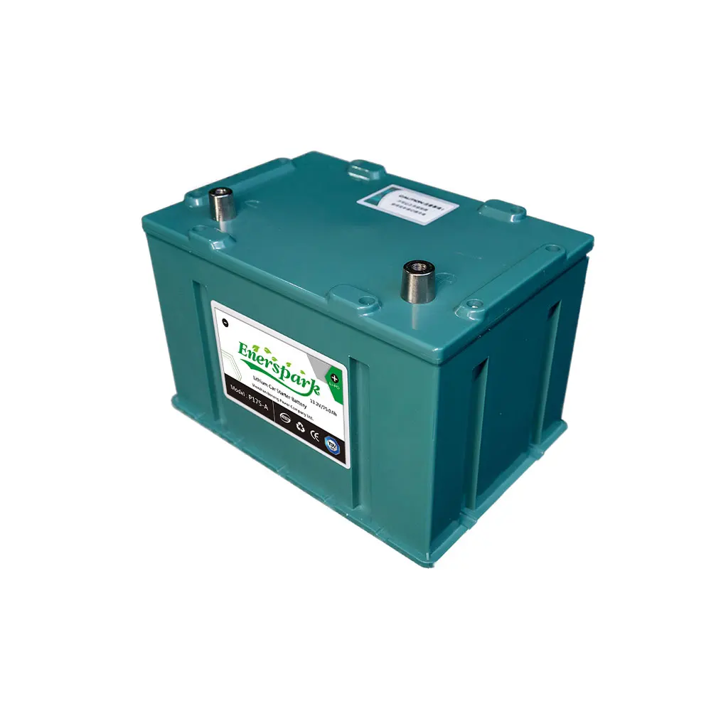 
Enerspark 12v75ah 13.2v battery starter for cars Lithium Iron Phosphate 1500CCA Car Lithium ion battery 