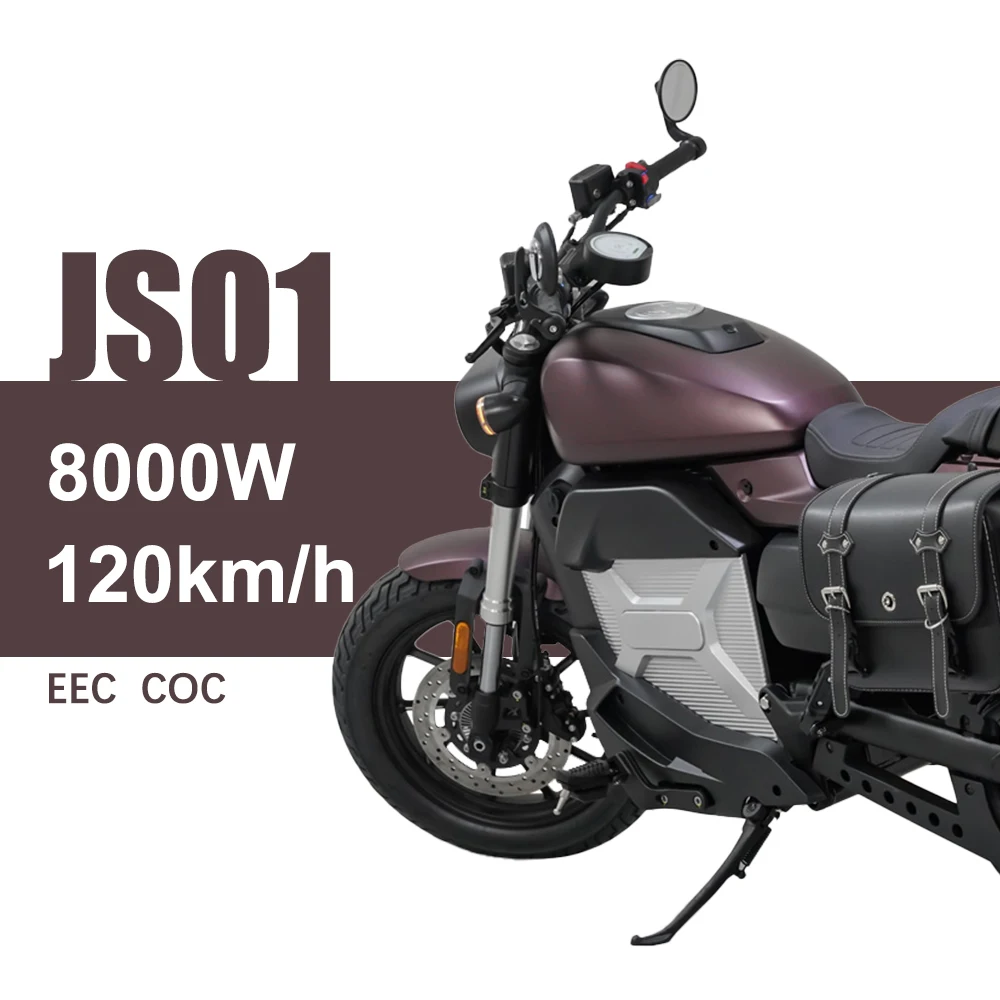 Chinese Factory High Speed Long Range 255Km Smart Tft Meter Electric Moped 8Kw Motor Power Eec Approved