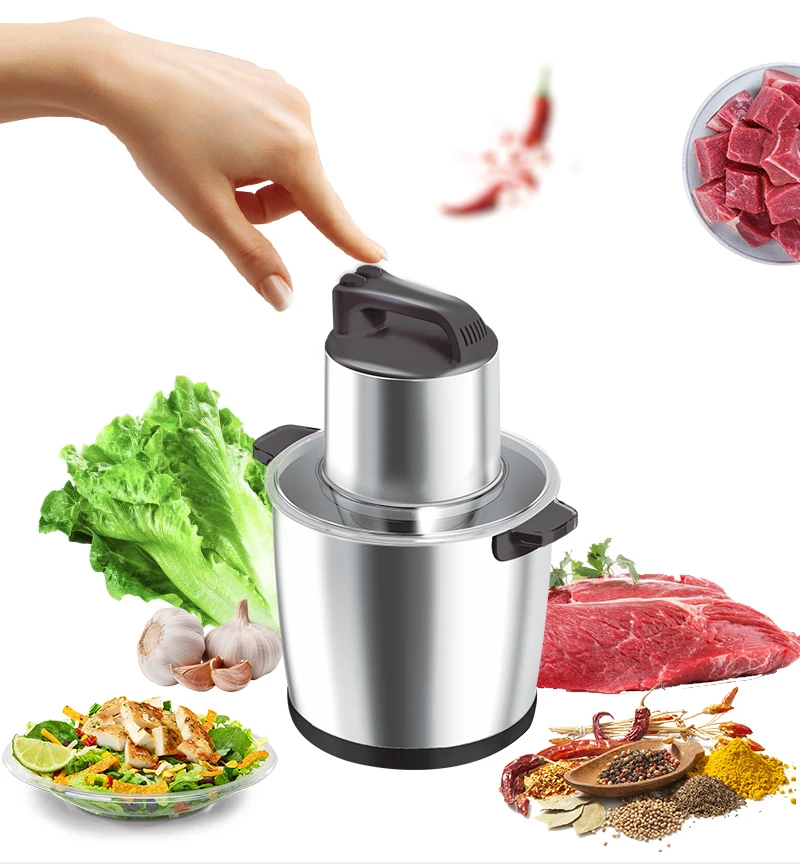10L fufu machine meat mixer electric food choppers fufu pounding machine chopper meat slicer meat grinder