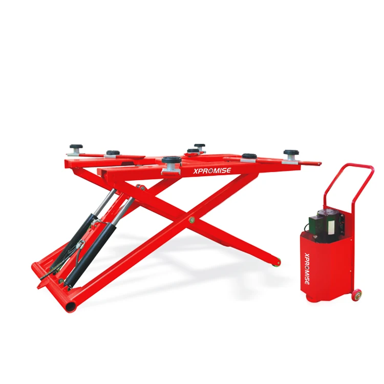 XPROMISE hot sale car elevator lift 2700kg manual release mid-position scissor lift for sale