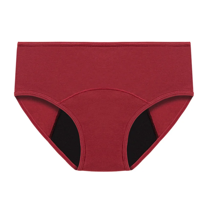 Women Wholesale Menstrual Pants Ladies Large Size Mid-waist  Period Leakproof Sanitary Briefs underwear Physiological Underpants
